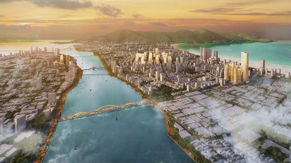 Toàn cảnh quy hoạch đô thị Đà Nẵng nhìn từ trên cao